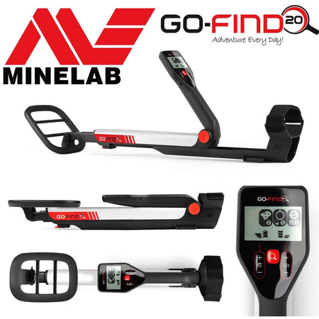 Metal detector go-find 20 per ricerca oro metalli monete Minelab go find 20 Minelab