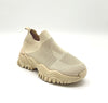Minerva Sneakers Donna Elasticizzate Con Zeppa 4cm Scarpe No Lace Ecopelle