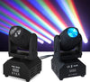 Mini-10-Watt-Led-Moving-Head-Light-Fascio-Bianco-Luce-Testa-Mobile-Dj-Party