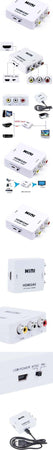 MINI ADATTATORE VIDEO DIGITALE HDMI A AV RCA CONVERTITORE DIGITALE ANALOGICO Elettronica/Home Cinema TV e video/Accessori/Cavi/Cavi HDMI Trade Shop italia - Napoli, Commerciovirtuoso.it