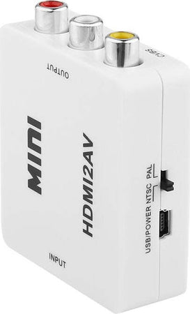 MINI ADATTATORE VIDEO DIGITALE HDMI A AV RCA CONVERTITORE DIGITALE ANALOGICO Elettronica/Home Cinema TV e video/Accessori/Cavi/Cavi HDMI Trade Shop italia - Napoli, Commerciovirtuoso.it
