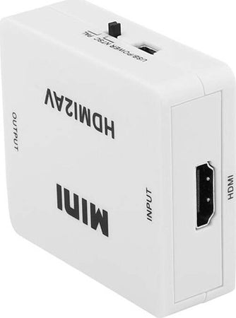 MINI ADATTATORE VIDEO DIGITALE HDMI A AV RCA CONVERTITORE DIGITALE ANALOGICO Elettronica/Home Cinema TV e video/Accessori/Cavi/Cavi HDMI Trade Shop italia - Napoli, Commerciovirtuoso.it