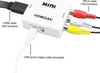 MINI ADATTATORE VIDEO DIGITALE HDMI A AV RCA CONVERTITORE DIGITALE ANALOGICO Elettronica/Home Cinema TV e video/Accessori/Cavi/Cavi HDMI Trade Shop italia - Napoli, Commerciovirtuoso.it
