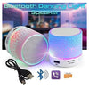 Mini Altoparlante Bluetooth Con Luce Led Usb Bomboniere Regalo Per Adulti Bambini