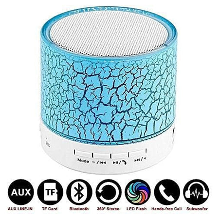 Mini Altoparlante Bluetooth Con Luce Led Usb Bomboniere Regalo Per Adulti Bambini
