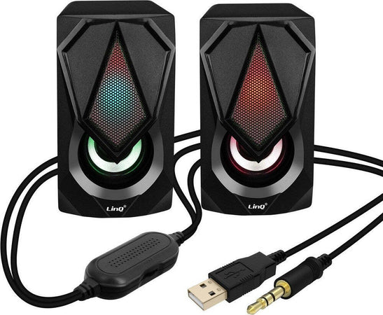 Mini Altoparlante Casse Usb 2.0 Speaker Con Luce Led Rgb Pc Multimediale A4000 Elettronica/Audio e video portatile/Accessori/Casse portatili e Docking Station con altoparlanti/Casse portatili Bluetooth Trade Shop italia - Napoli, Commerciovirtuoso.it
