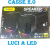 Mini Altoparlanti Casse Per Computer 3w Cablati Con Luce Rgb Led Q-yx17 Jack Usb Elettronica/Home Audio e Hi-Fi/Altoparlanti/Sistemi di altoparlanti Trade Shop italia - Napoli, Commerciovirtuoso.it