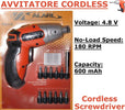MINI AVVITATORE TRAPANO CORDLESS 4.8VOLT 180RPM 11 PUNTE RICARICABILE 600mAh Fai da te/Utensili elettrici e a mano/Utensili elettrici/Trapani/Trapani avvitatori Trade Shop italia - Napoli, Commerciovirtuoso.it