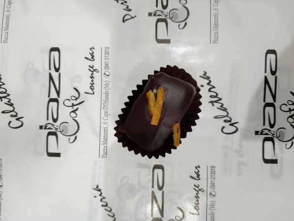 Mini Barretta Pralina Artigianale Con Nocciole Tostate in Granella Cioccolatini fatti a mano con Nocciola Siciliana in grani 300gr Laboratorio Cafè Plaza