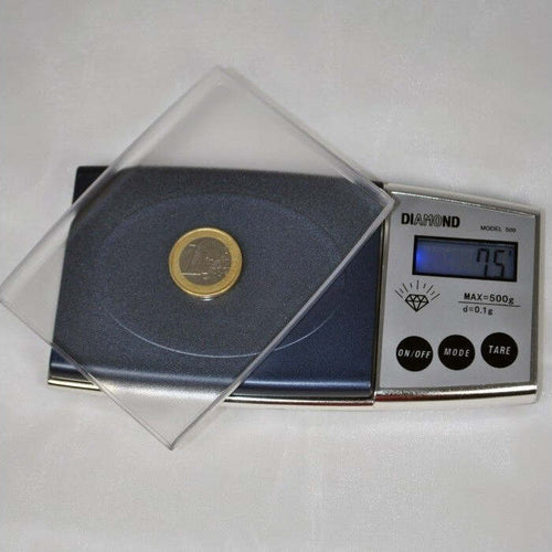MINI BILANCIA BILANCINO DIGITALE DA 500 GR A 0.1 GR. PRECISIONE PESA ORO VASSOIO  Trade Shop italia - Napoli, Commerciovirtuoso.it