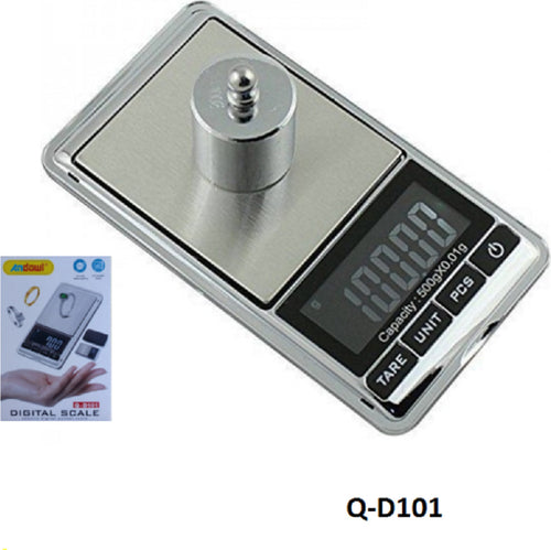 Mini Bilancia Tascabile Digitale 0,01 G 500 G Display Lcd Retroilluminato Q-d101 Casa e cucina/Elettrodomestici per la cucina/Bilance Trade Shop italia - Napoli, Commerciovirtuoso.it