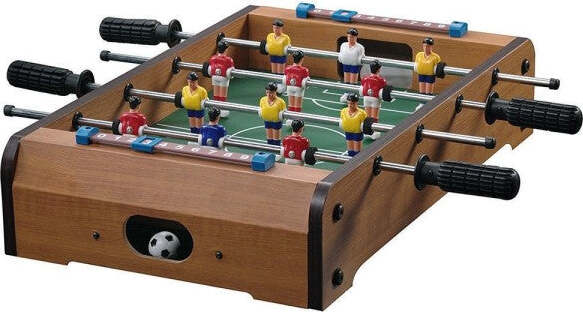 Mini Calcetto Tavolo Calcio Balilla Legno Biliardino Gioco Bambino 51x31 Cm 3014 Giochi e giocattoli/Giochi da tavola di società e accessori/Videogiochi Arcade e da tavola/Calcio balilla Trade Shop italia - Napoli, Commerciovirtuoso.it