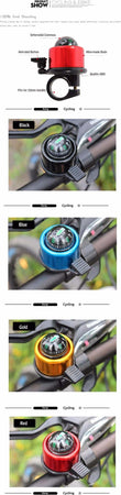 MINI CAMPANELLO CAMPANELLI PER DA BICICLETTA BICI BIKE CON BUSSOLA MANUBRIO Sport e tempo libero/Attività ricreative all'aperto/Ciclismo/Accessori/Campanelli Trade Shop italia - Napoli, Commerciovirtuoso.it