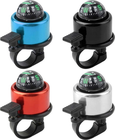 MINI CAMPANELLO CAMPANELLI PER DA BICICLETTA BICI BIKE CON BUSSOLA MANUBRIO Sport e tempo libero/Attività ricreative all'aperto/Ciclismo/Accessori/Campanelli Trade Shop italia - Napoli, Commerciovirtuoso.it