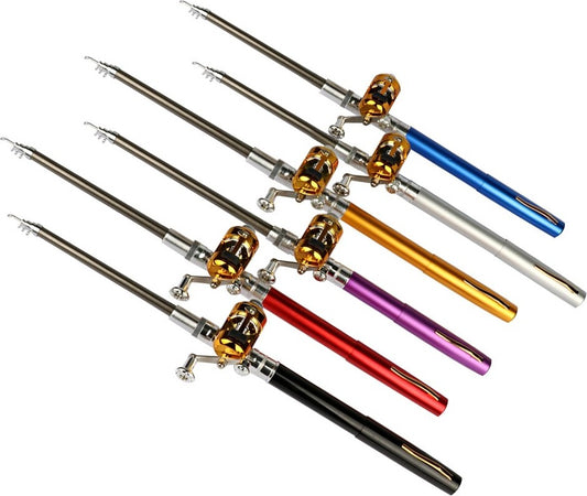 MINI CANNA DA PESCA ESTENSIBILE TASCABILE TELESCOPICA CON MULINELLO E LENZA Sport e tempo libero/Caccia e Pesca/Pesca/Pesca a mosca/Canne da pesca Trade Shop italia - Napoli, Commerciovirtuoso.it