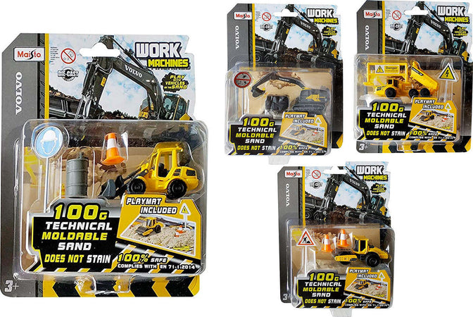 Mini-Cantiere-e-Veicoli-Metal-Volvo-Maisto