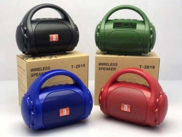 Mini Cassa Portatile Speaker T-2019 Wireless Bluetooth Audio Potente Amplificata Elettronica/Audio e video portatile/Accessori/Casse portatili e Docking Station con altoparlanti/Casse portatili Bluetooth Trade Shop italia - Napoli, Commerciovirtuoso.it