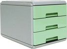 Mini Cassettiera Keep Colour Pastel - 17x25 4x17 7 cm - grigio-verde - Arda Casa e cucina/Arredamento/Studio/Mobiletti e credenze/Cassetti Eurocartuccia - Pavullo, Commerciovirtuoso.it