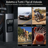 Mini Compressore Aria Portatile Auto Moto Gonfiatore Bici Elettrico con Batteria Auto e Moto/Cerchioni e pneumatici/Accessori e parti/Compressori portatili Zencoccostore - Formia, Commerciovirtuoso.it