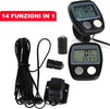 MINI COMPUTER PER BICI BICICLETTA TACHIMETRO CONTACHILOMETRI 14 IN 1 SPORT TEMPO Sport e tempo libero/Attività ricreative all'aperto/Ciclismo/Accessori/Ciclocomputer Trade Shop italia - Napoli, Commerciovirtuoso.it