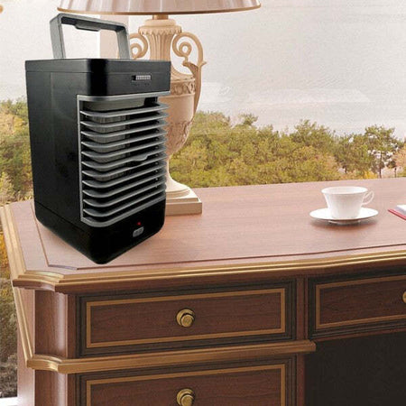 Mini Condizionatore Refrigerante Da Tavola Evaporatore D'aria Doppia Velocit? Fai da te/Prodotti per la costruzione/Riscaldamento e raffreddamento/Sistemi mobili di climatizzazione/Ventilatori/Ventilatori personali Trade Shop italia - Napoli, Commerciovirtuoso.it