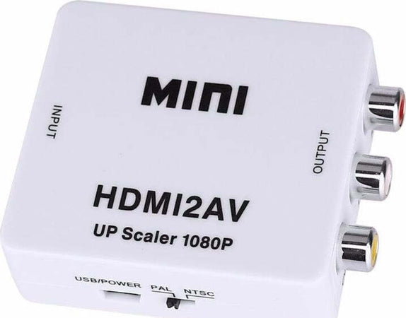 MINI CONVERTITORE ADATTATORE VIDEO AUDIO DA HDMI AV RCA HDMI2AV 1080P Elettronica/Home Cinema TV e video/Accessori/Cavi/Cavi HDMI Trade Shop italia - Napoli, Commerciovirtuoso.it