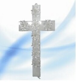 MINI CROCE A 8 LED 3,5V. FUNZIONAMENTO 230V.