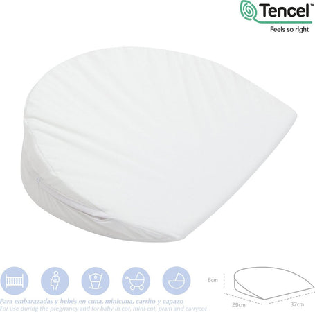 Mini Cuscino Comfort 37X29X8 Cm Liso E Bianco Casa e cucina/Tessili per la casa/Biancheria per culle e lettini/Biancheria bebè/Cuscini di sostegno per neonati La Casa Del Bebè - Napoli, Commerciovirtuoso.it