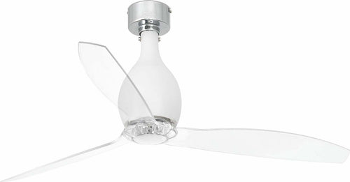 MINI ETERFAN M Ventilatore da soffitto bianco opaco/trasparente con motore DC SMART Fai da te/Prodotti per la costruzione/Riscaldamento e raffreddamento/Sistemi mobili di climatizzazione/Ventilatori/Ventilatori da soffitto Led Mall Home - Napoli, Commerciovirtuoso.it