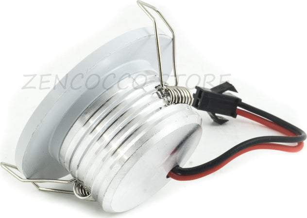 MINI FARETTO LED COB 3W puntoluce incasso a molle Fisso 240Lm 220v Illuminazione/Illuminazione per interni/Luci da incasso Zencoccostore - Formia, Commerciovirtuoso.it