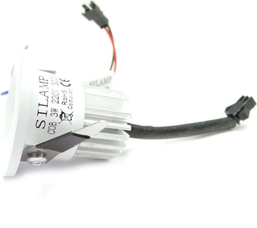 MINI FARETTO LED DA INCASSO 3W COB 40MM SPOT INCASSO MOLLA LUCE CALDA FREDDA  Trade Shop italia - Napoli, Commerciovirtuoso.it