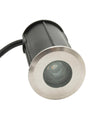 Mini Faretto Led Rgbw 24v Calpestabile Incasso 40 Mm Segnapassi 3w Rgb 4000k Dmx