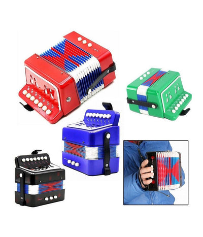 Mini Fisarmonica Organetto Strumento Musicale Idea Regalo Per Bambini