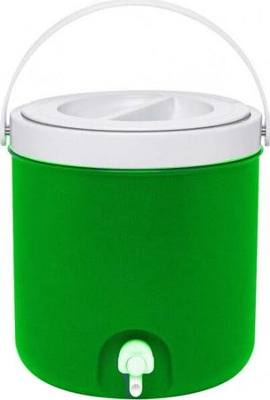 Mini-Frigorifero-Passivo-Termico-Secchiello-Ghiaccio-Tondo-8-Lt-Con-Rubinetto