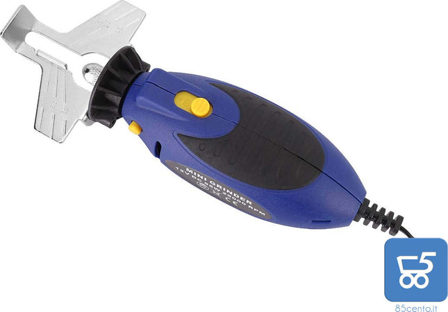 Mini Grinder Temperino Affilatrice Portatile per Motosega 12v 55W 2500 RPM
