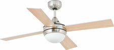 MINI ICARIA S Ventilatore da soffito nichel opaco Fai da te/Prodotti per la costruzione/Riscaldamento e raffreddamento/Sistemi mobili di climatizzazione/Ventilatori/Ventilatori da soffitto Led Mall Home - Napoli, Commerciovirtuoso.it