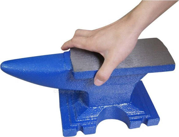 Mini-Incudine-Ferro-1kg-Fabbro-Orafo-Battitore-Lavorare-Metallo