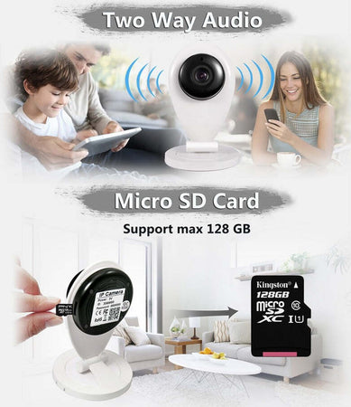 MINI IP WIFI SD DVR WIRELESS CAMERA WIFI HD IR SMARTPHONE AUDIO CAM BABY MONITOR  Trade Shop italia - Napoli, Commerciovirtuoso.it