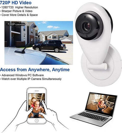 MINI IP WIFI SD DVR WIRELESS CAMERA WIFI HD IR SMARTPHONE AUDIO CAM BABY MONITOR  Trade Shop italia - Napoli, Commerciovirtuoso.it