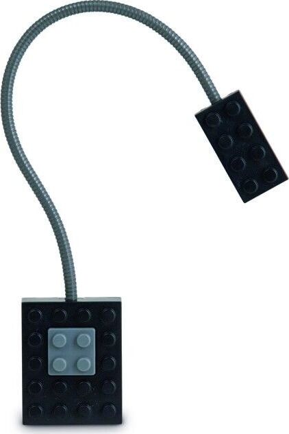 Mini lampada da lettura led mattoncino lego block light nero Illuminazione/Illuminazione per interni/Illuminazione speciale/Lampade da libro Led Mall Home - Napoli, Commerciovirtuoso.it