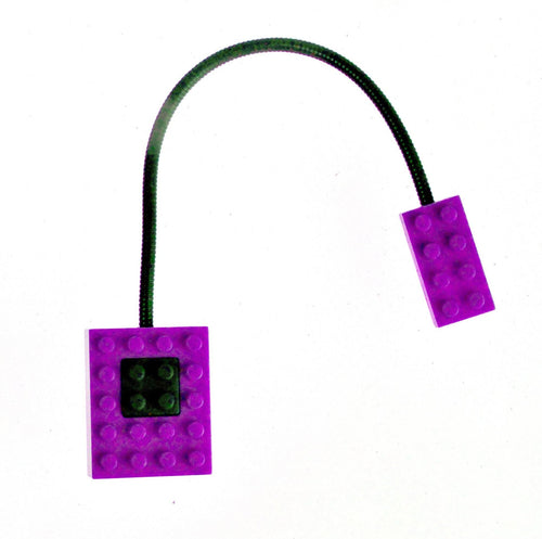 Mini lampada da lettura led mattoncino lego block light viola Illuminazione/Illuminazione per interni/Illuminazione speciale/Lampade da libro Led Mall Home - Napoli, Commerciovirtuoso.it