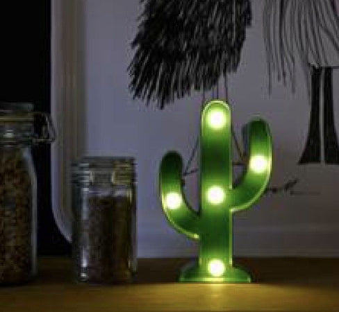 Mini lampada luminosa a forma di cactus pablito Illuminazione/Illuminazione per interni/Illuminazione speciale/Insegne luminose Led Mall Home - Napoli, Commerciovirtuoso.it