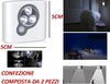 MINI LAMPADA PUNTO LUCE A BATTERIA A LED CON SENSORE DI MOVIMENTO PIR SICUREZZA  Trade Shop italia - Napoli, Commerciovirtuoso.it