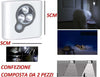 Mini Lampada Punto Luce A Batteria A Led Con Sensore Di Movimento Pir Sicurezza Illuminazione/Illuminazione per interni/Lampadari lampade a sospensione e plafoniere/Faretti da soffitto Trade Shop italia - Napoli, Commerciovirtuoso.it