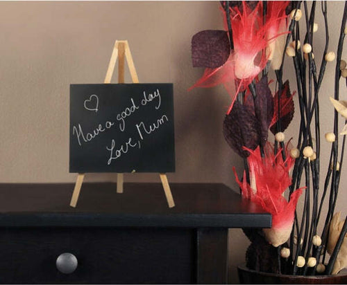 Mini Lavagna con cavalletto - 24 4x15 cm - faggio - Securit Cancelleria e prodotti per ufficio/Archivio ufficio e accessori per scrivania/Lavagne e bacheche/Lavagne Eurocartuccia - Pavullo, Commerciovirtuoso.it