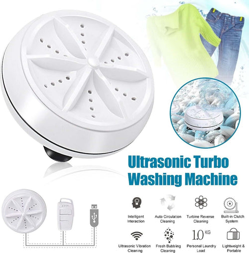 Mini Lavatrice Ad Ultrasuoni Portatile Usb Lavaggio Con Turbine Da Viaggio Barca Casa, arredamento e bricolage > Pulizia e Bucato Trade Shop italia - Napoli, Commerciovirtuoso.it