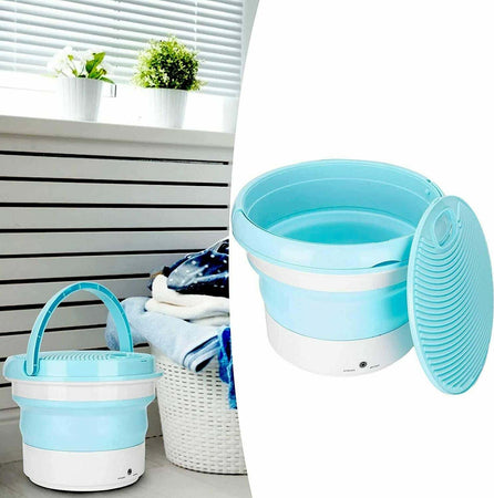 Mini lavatrice portatile pieghevole da viaggio automatica per campeggio bucato Casa e cucina/Grandi elettrodomestici/Lavatrici e asciugatrici/Lavatrici portatili Zencoccostore - Formia, Commerciovirtuoso.it