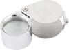 Mini-Lente-Ingrandimento-20x21mm-Tascabile-Acciaio-Eye-Loupe-Gioiellieri-Monete