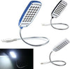 Mini Luce Bianca Lampada Usb Flessibile 28 Led 1.5w Notebook Pc Lettura Led-828 Illuminazione/Illuminazione per interni/Lampade/Lampade da tavolo e abat-jour Trade Shop italia - Napoli, Commerciovirtuoso.it