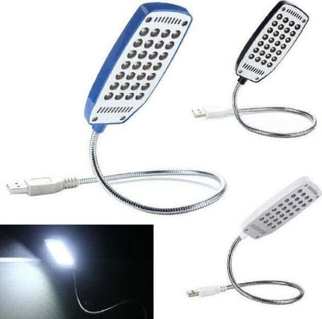 Mini-Luce-Bianca-Lampada-Usb-Flessibile-28-Led-1.5w-Notebook-Pc-Lettura-Led-828